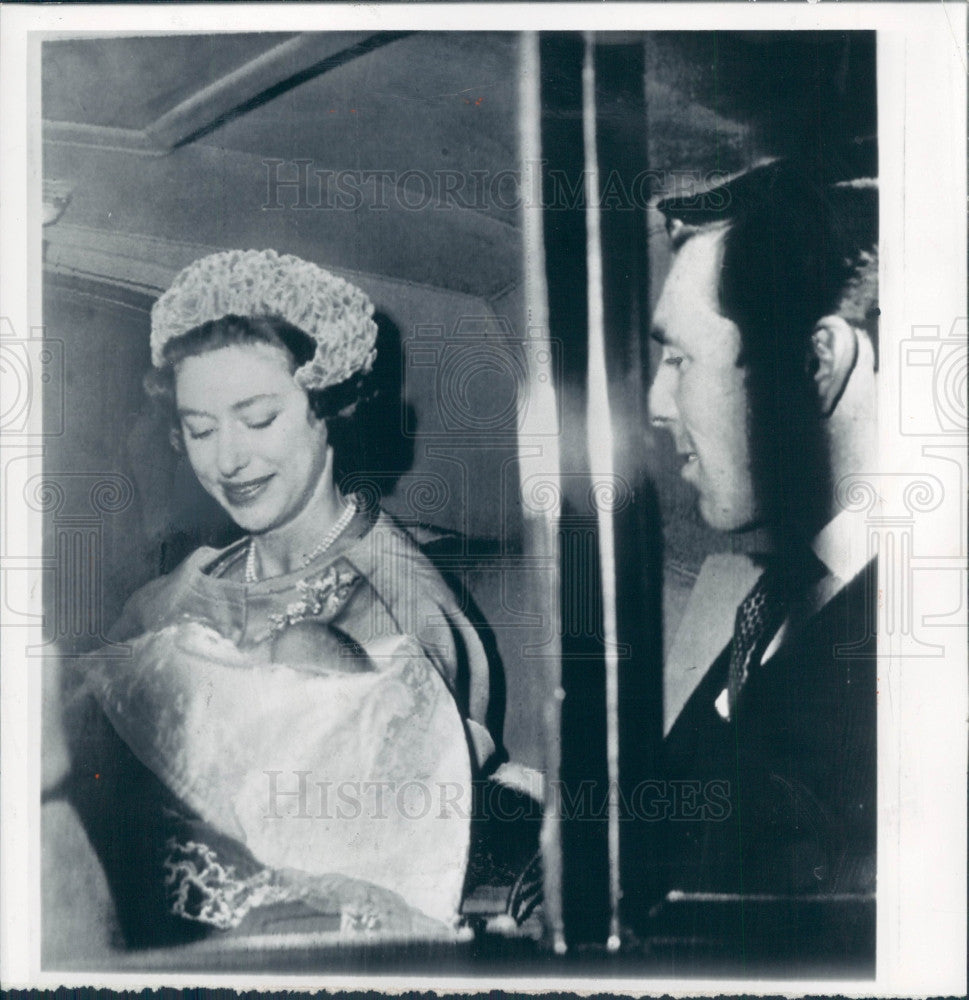 1961 UK Princess Margaret &amp; Son David Press Photo - Historic Images