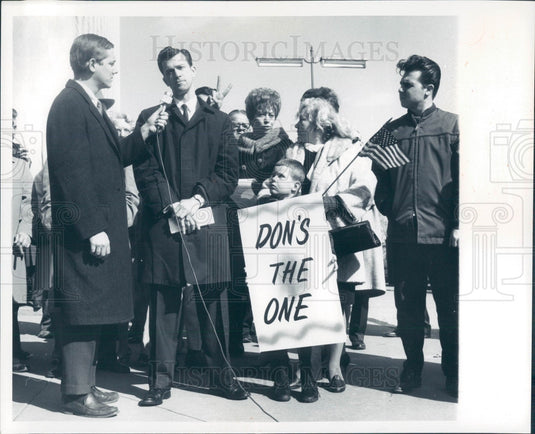 1969 Politician Donald Lobsinger Press Photo - Historic Images