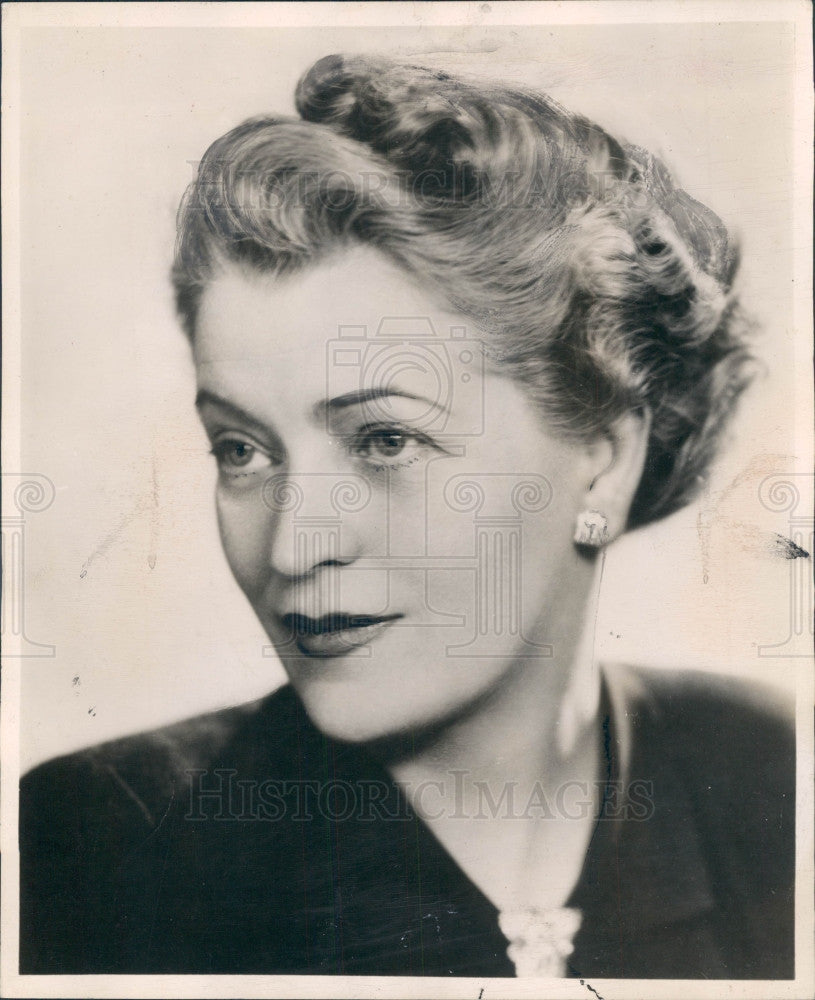 1944 Actress Violet Heming Press Photo - Historic Images