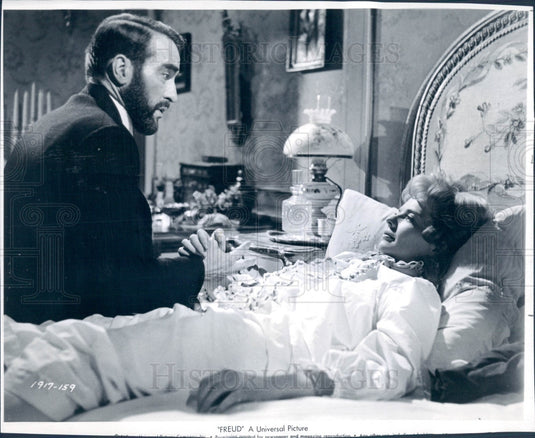 1963 Actor Montgomery Clift & Susannah York Press Photo - Historic Images