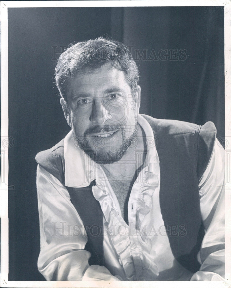 1970 Denver CO Actor Dimitri Cocovinis Press Photo - Historic Images