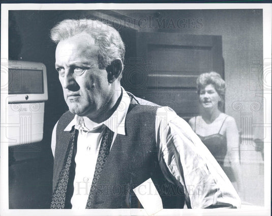 1966 Actor Lee Cobb Press Photo - Historic Images