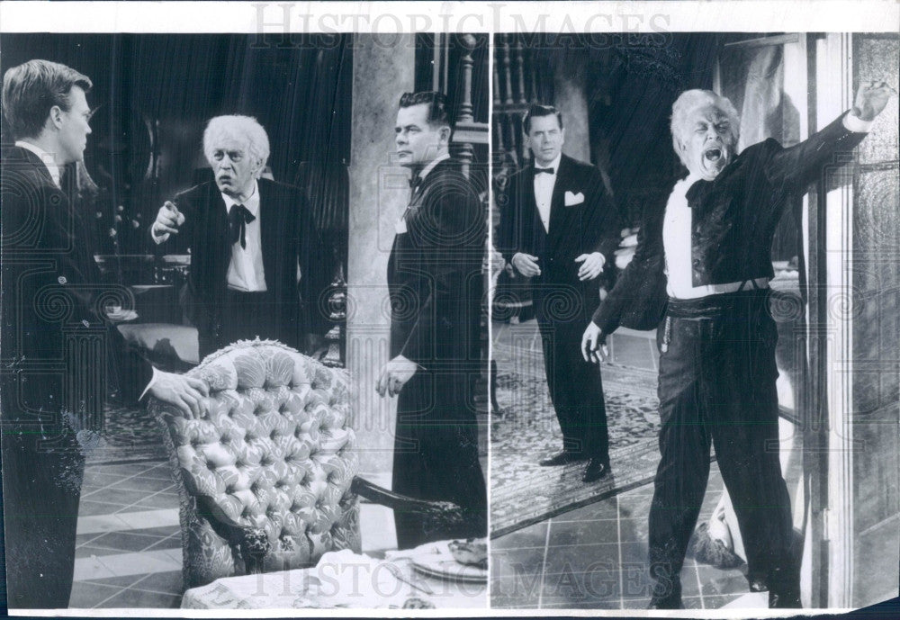 1962 Actors Lee Cobb/Karl Boehm/Glenn Ford Press Photo - Historic Images