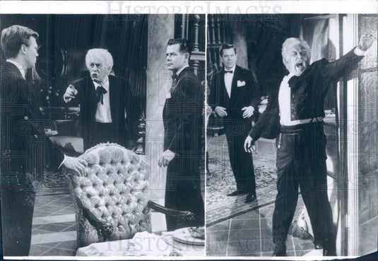 1962 Actors Lee Cobb/Karl Boehm/Glenn Ford Press Photo - Historic Images