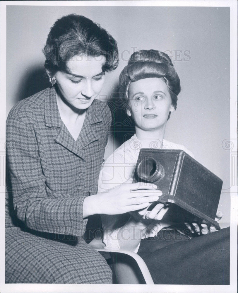 1960 Michigan Bell 1885 Telephone Press Photo - Historic Images