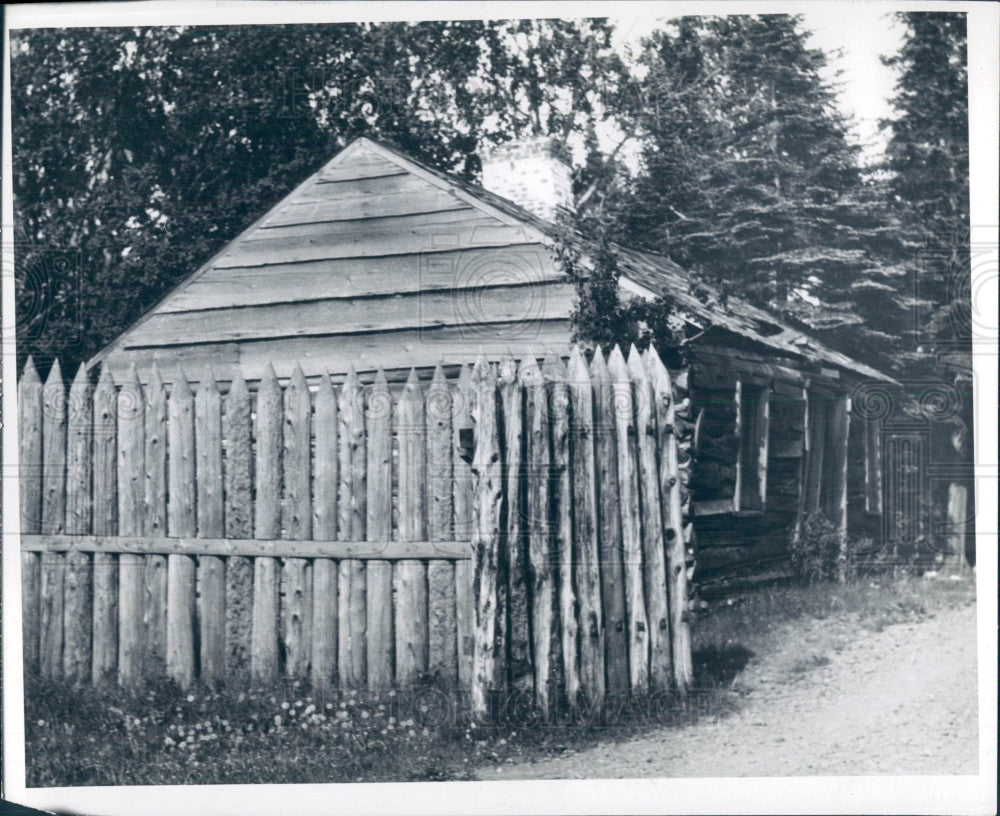 1931 Keeweenaw Peninsula MI Fort Wilkins Press Photo - Historic Images