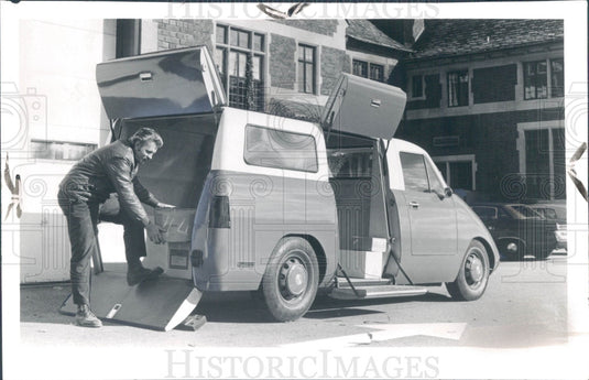1973 Electric Van Press Photo - Historic Images