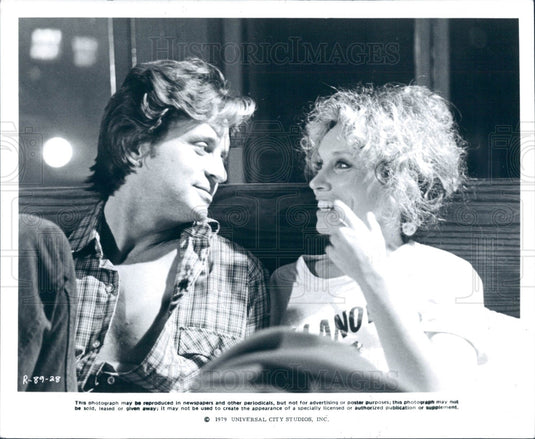 1980 Actors Michael Douglas & Susan Anspach Press Photo - Historic Images
