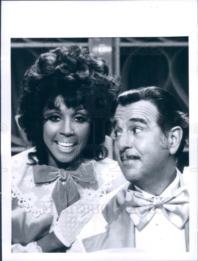 1971 Singers Diahann Carroll /TN Ernie Ford Press Photo - Historic Images