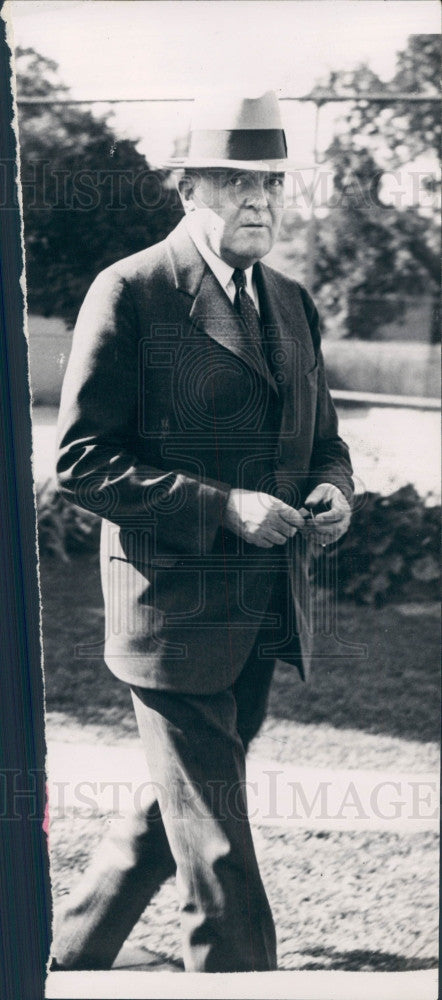 1932 Detroit MI Attorney Henry Lyster Press Photo - Historic Images