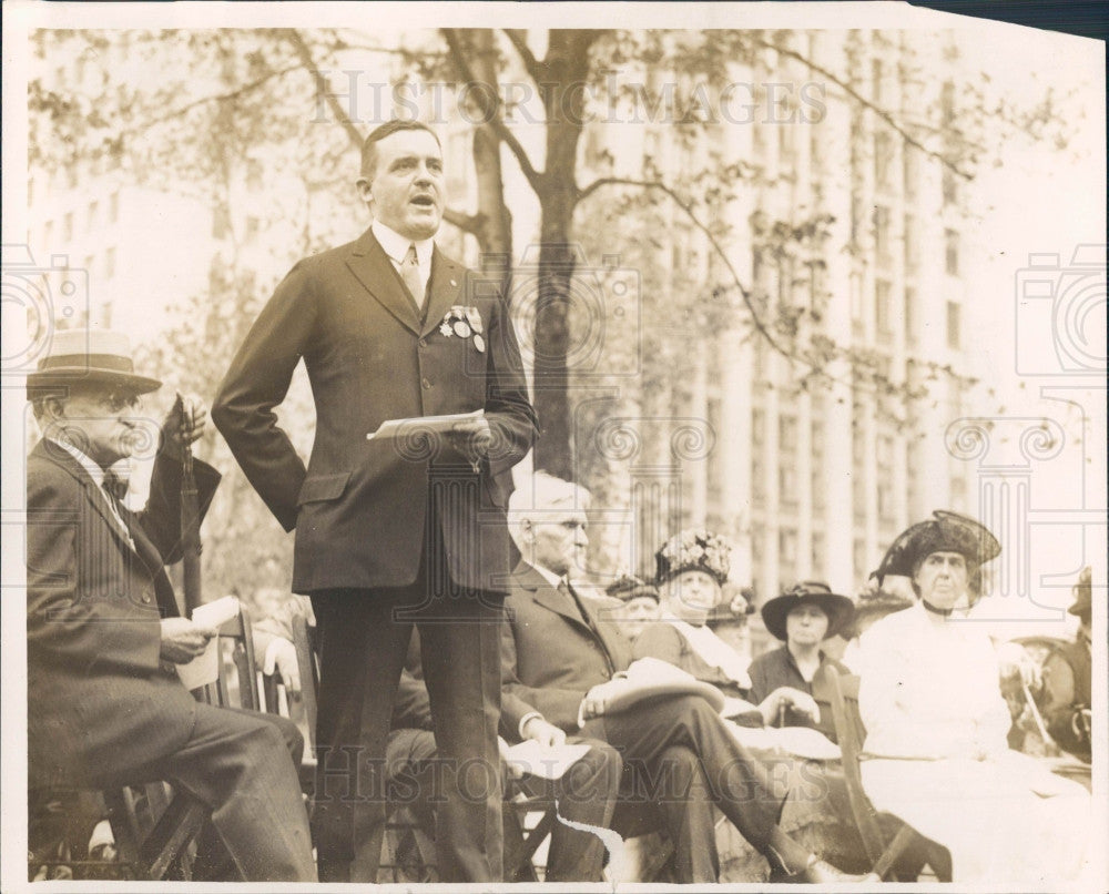 Pre-1922 Detroit MI Attorney Henry Lyster Press Photo - Historic Images