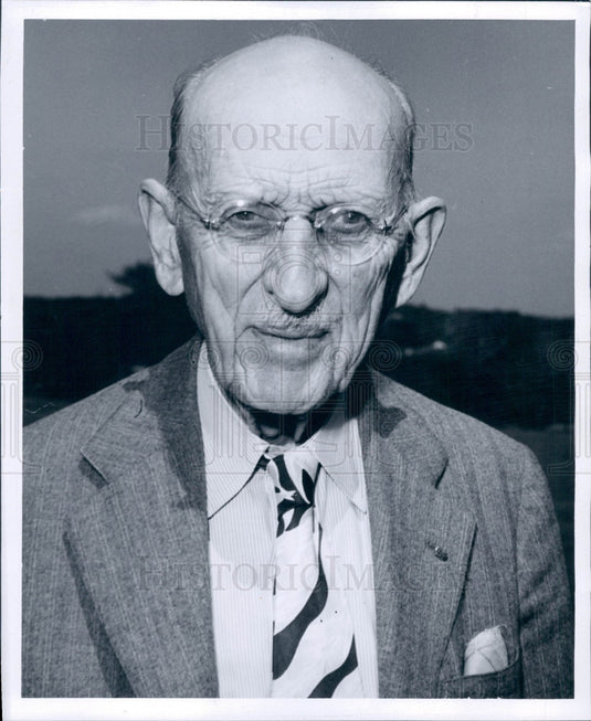 1947 Univ Mich Prof Dr Thomas Trueblood Press Photo - Historic Images