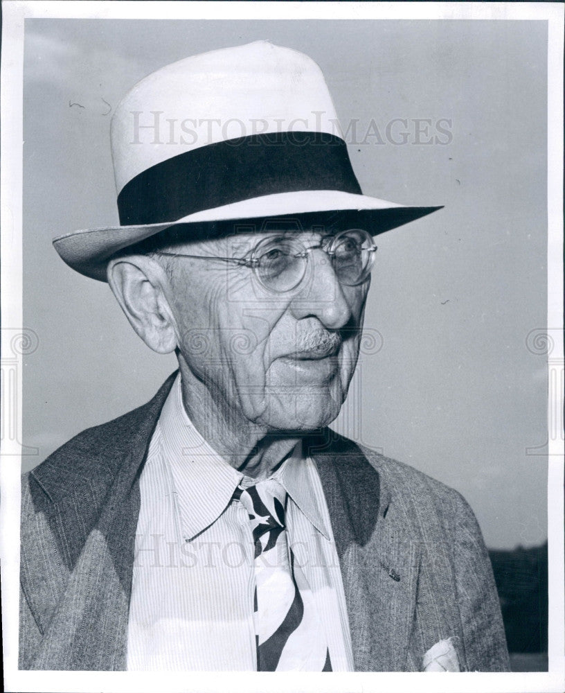 1947 Univ Mich Prof Dr Thomas Trueblood Press Photo - Historic Images