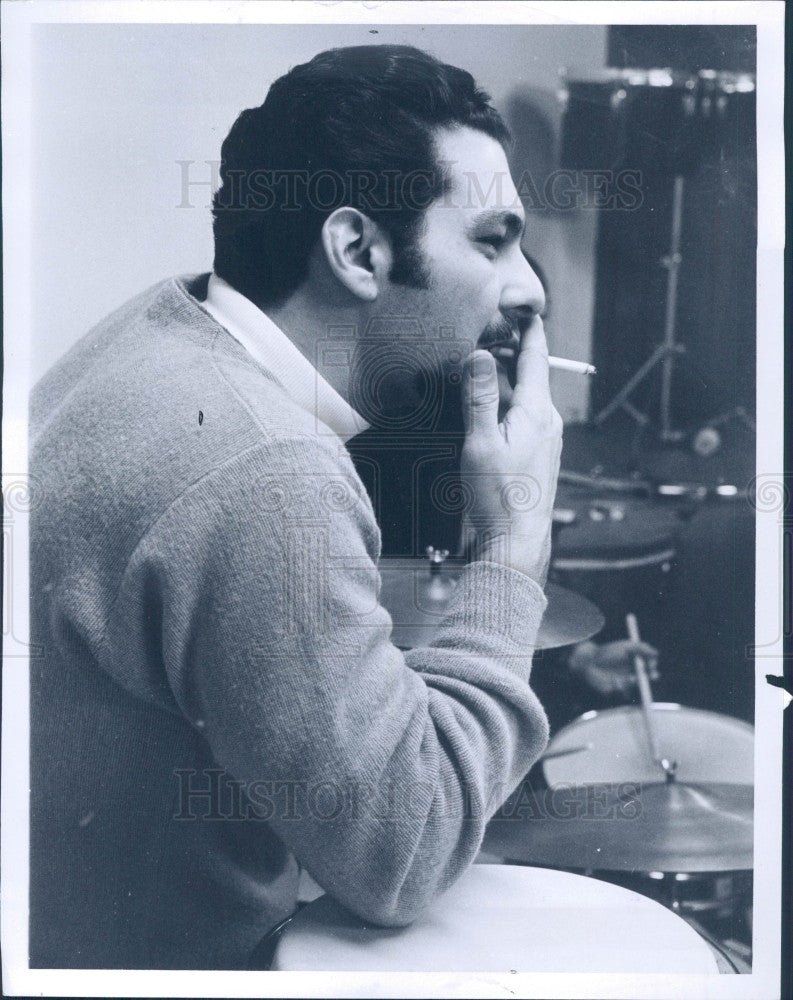 1969 Detroit Musician Sam Tundo Press Photo - Historic Images