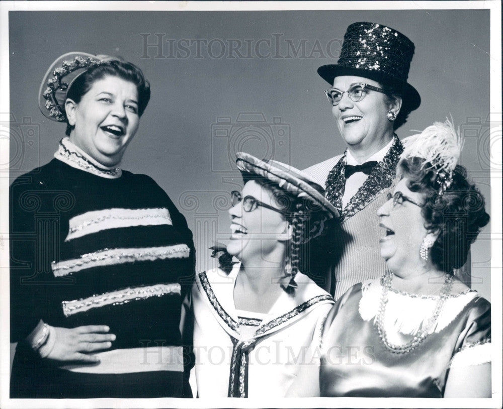 1967 Chillicothe IL The Big Four Quartette Press Photo - Historic Images