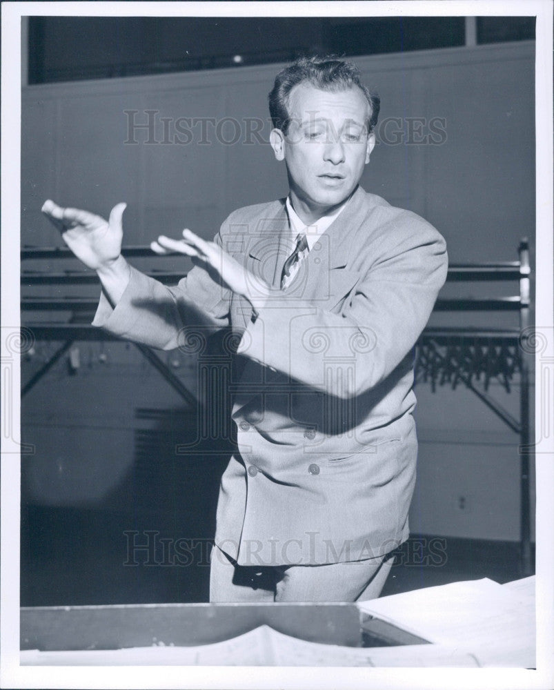 1950 Conductor Milton Katims Press Photo - Historic Images