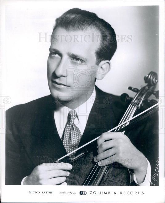 1950 Conductor Milton Katims Press Photo - Historic Images