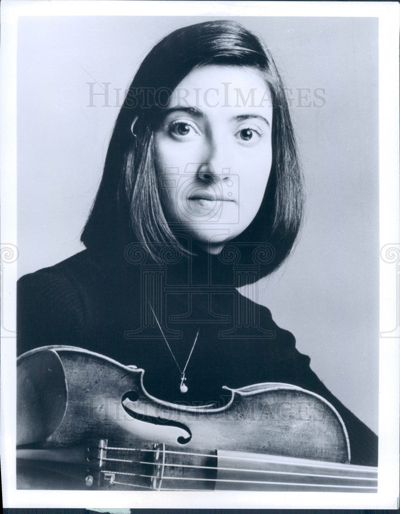 1977 Violinist Ani Kavafian Press Photo - Historic Images