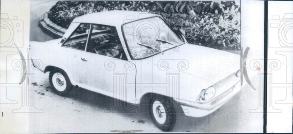 1967 Russia Minicar Zaporozhets Press Photo - Historic Images