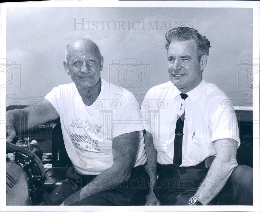 1969 Speedboat Racer Walter Kade Press Photo - Historic Images