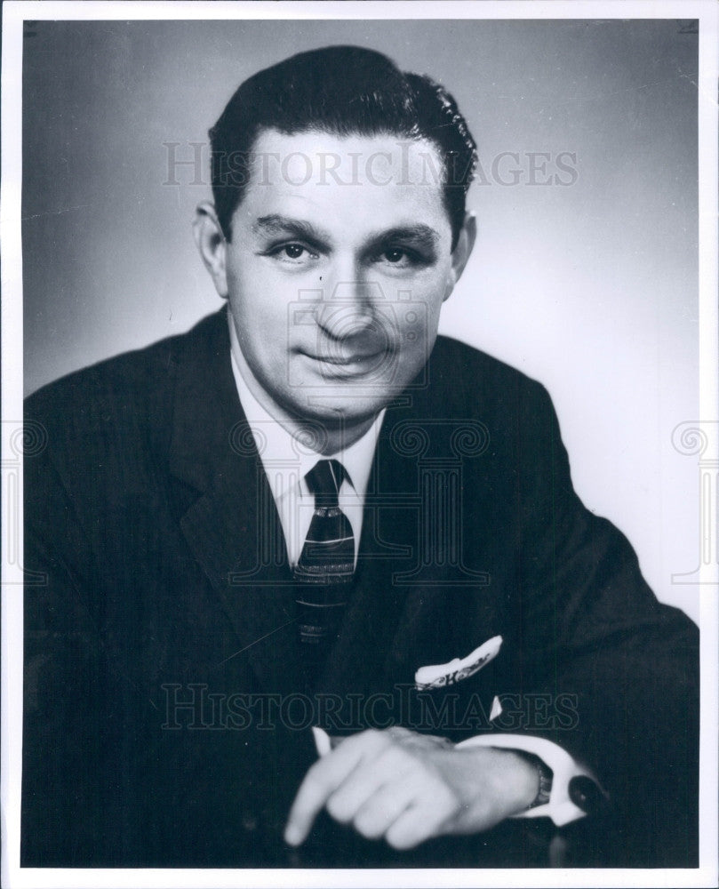 1960 Pres Bnai Britb Label Katz Press Photo - Historic Images