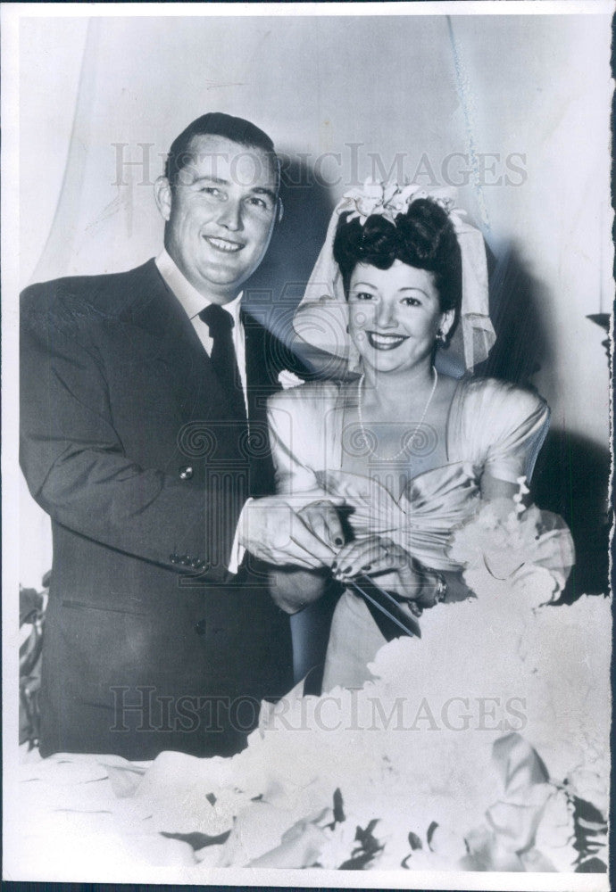 1947 Actress Arline Judge Press Photo - Historic Images