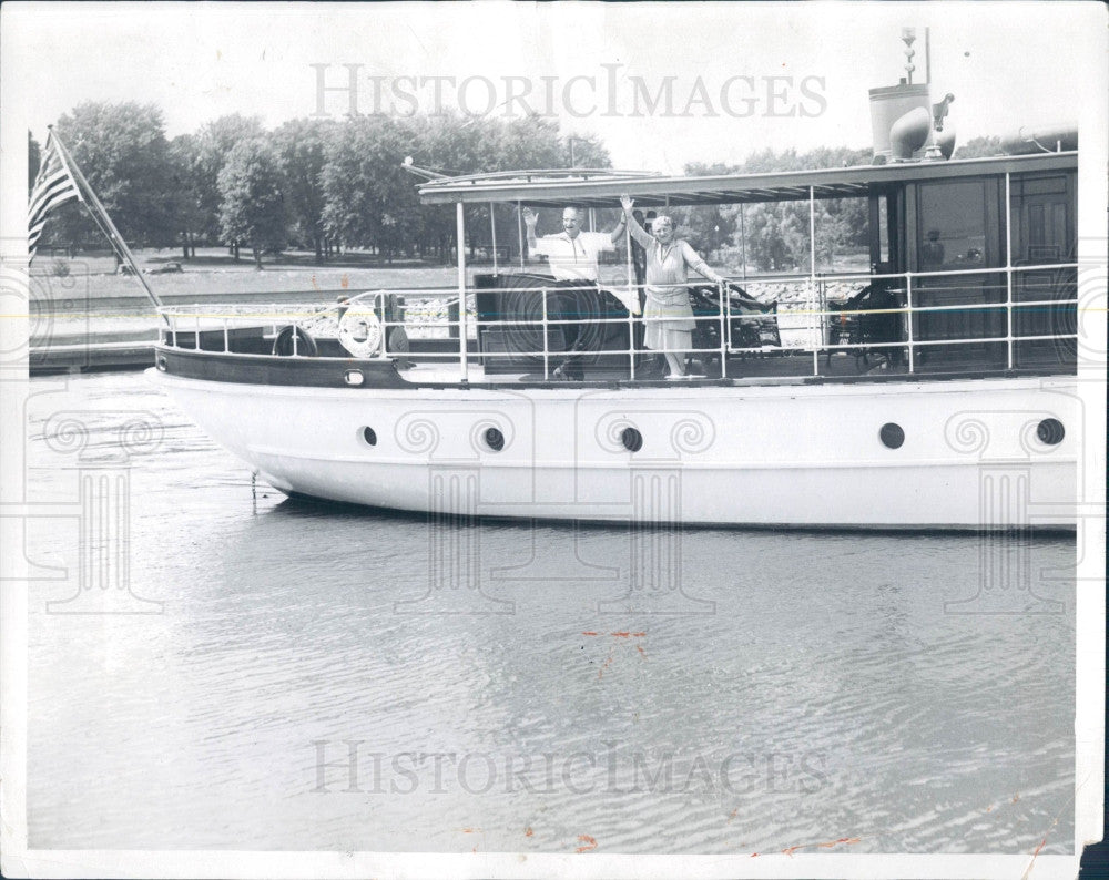 1930 Yachtsman Henry Joy Press Photo - Historic Images