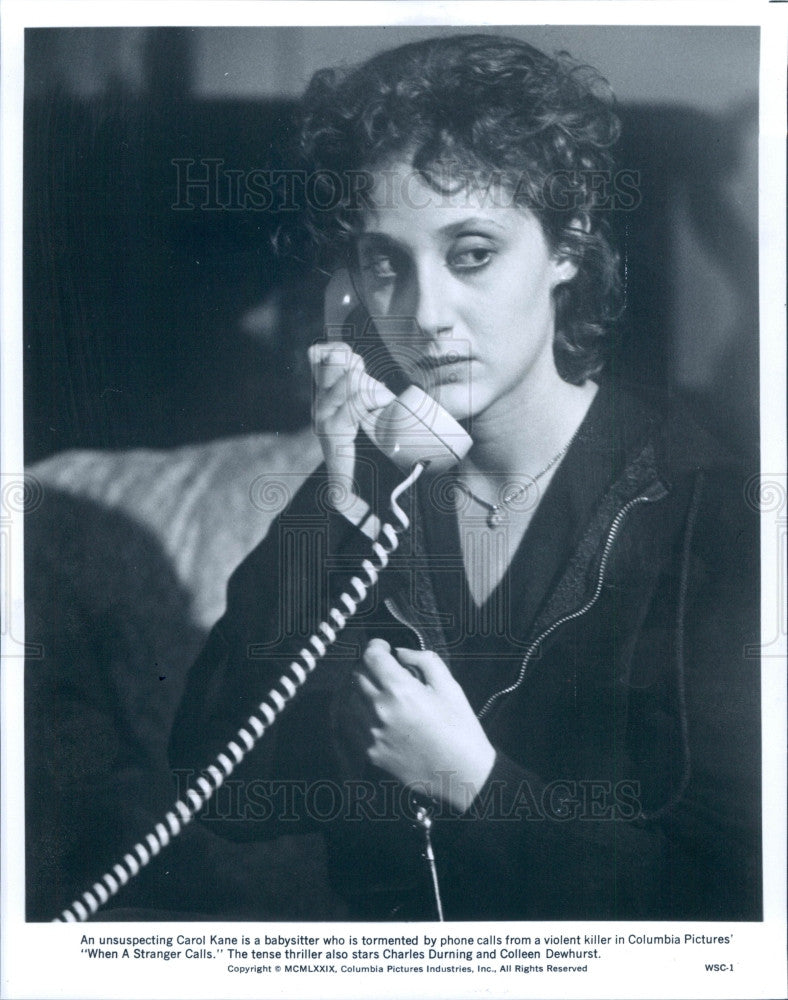 1979 Actress Carol Kane Press Photo - Historic Images