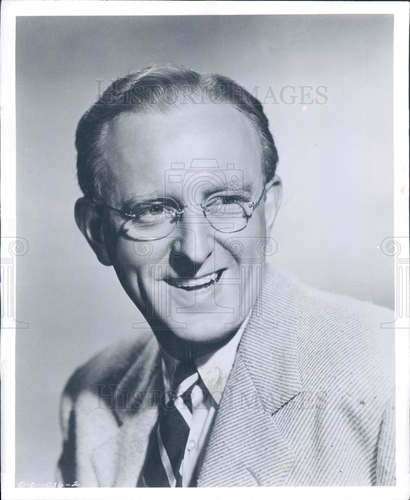 1949 Orchestra Leader Kay Kyser Press Photo - Historic Images