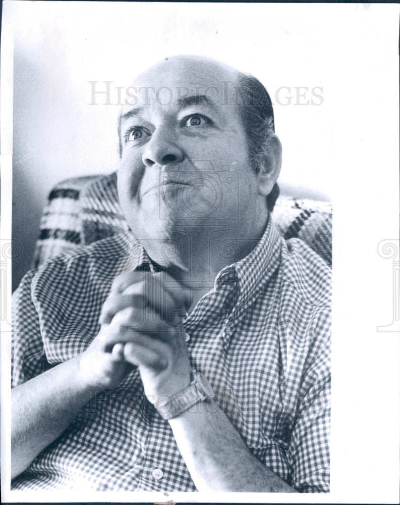 1974 Actor/Comedian Stubby Kaye Press Photo - Historic Images