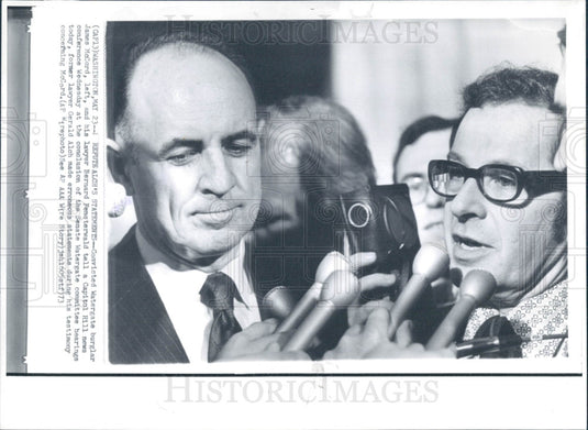 1973 Watergate Conspirator James McCord Press Photo - Historic Images