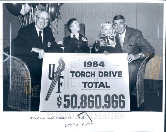 1984 Sportscaster Howard Cosell Press Photo - Historic Images
