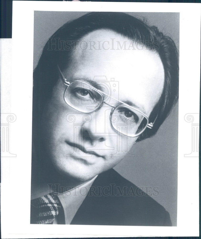 1979 Pianist Gilbert Kalish Press Photo - Historic Images