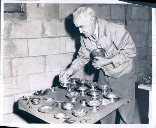 1955 Aluminum Craftsman Robert Lusk Press Photo - Historic Images