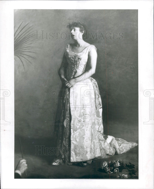 1957 Thomas Eakins Painting Concert Singer Press Photo - Historic Images