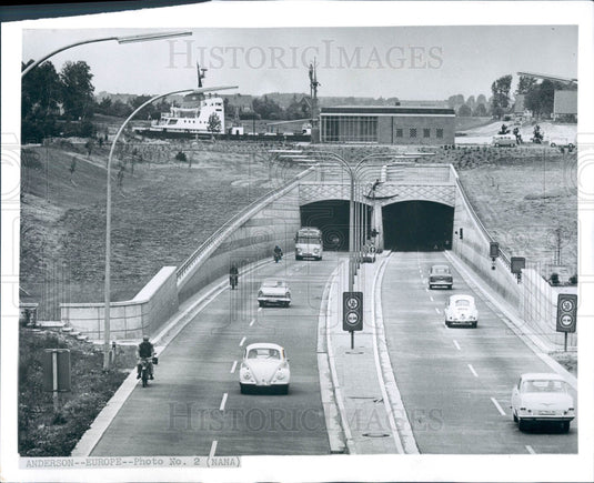 1964 Germany Kiel Canal Press Photo - Historic Images