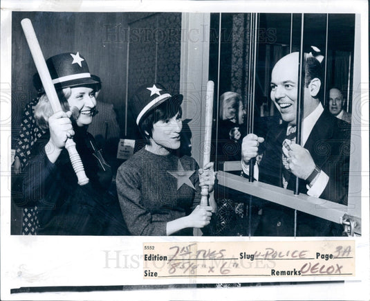 1974 Detroit MI Police Commissioner Tannian Press Photo - Historic Images