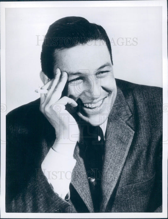 1962 Journalist Mike Wallace Press Photo - Historic Images