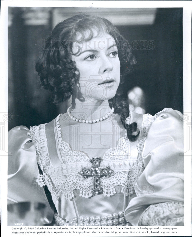1971 Actress Dorothy Tutin Press Photo - Historic Images