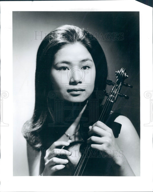1969 Musician Mari Tsumura Press Photo - Historic Images