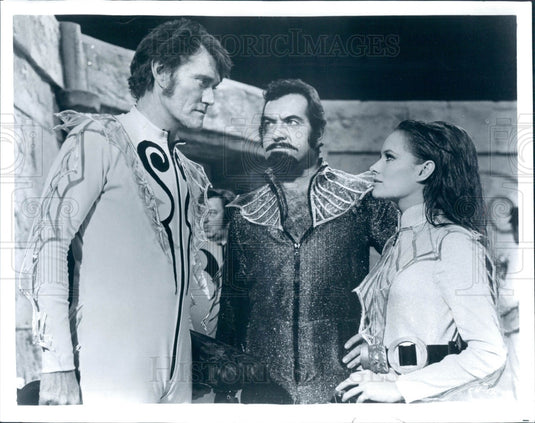 1970 Chuck Connors/John Turner/Luciana Paluzzi Photo - Historic Images