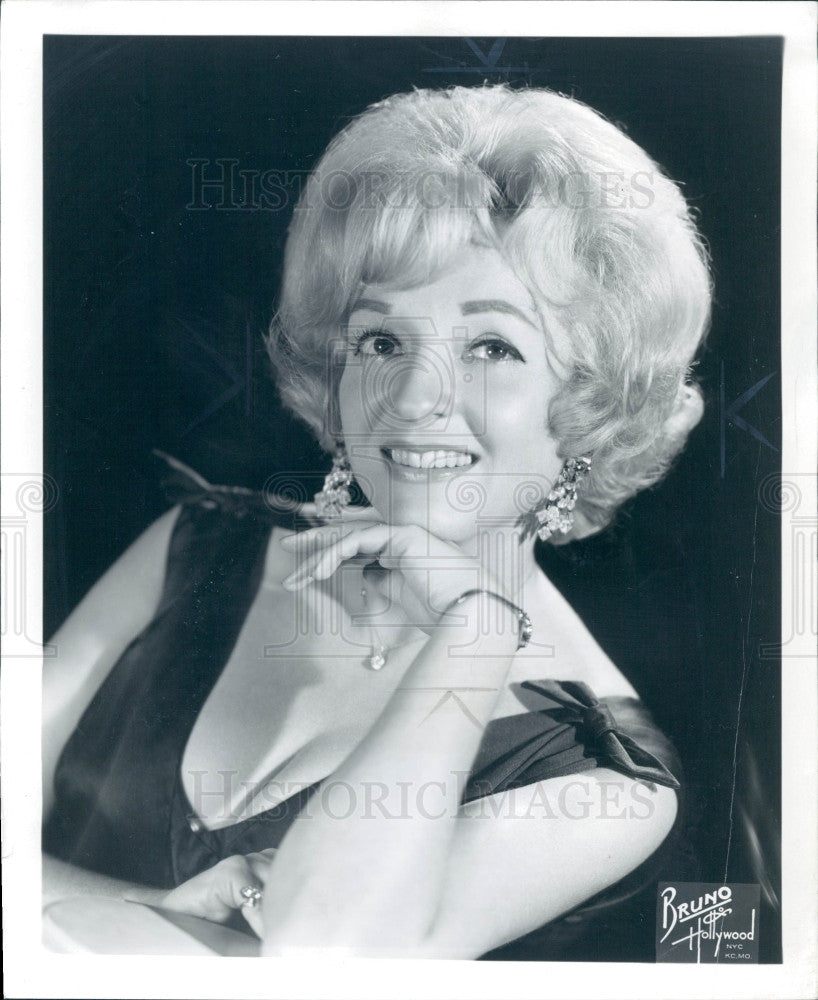 1965 Singer Leola Taylor Press Photo - Historic Images