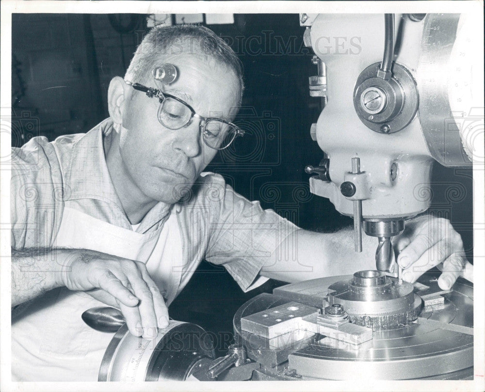 1967 Harold Bishop/Bishop Tool Co Press Photo - Historic Images