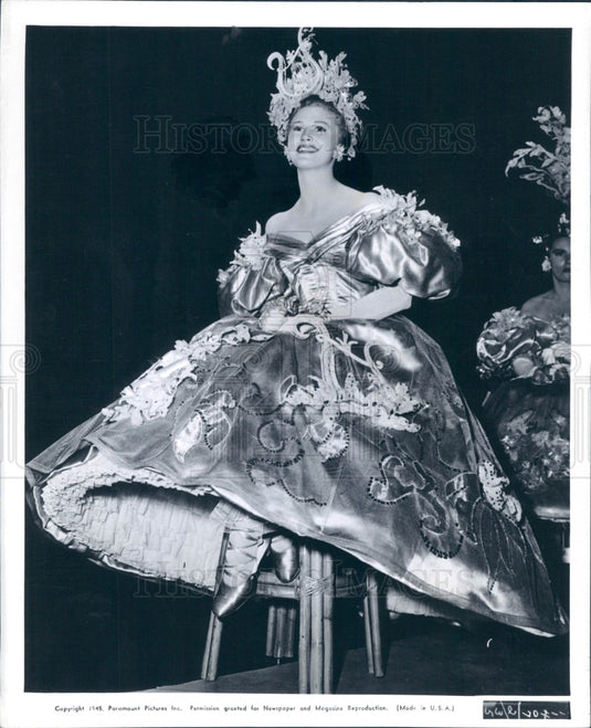 Undated Actress Joan Caulfield Press Photo - Historic Images