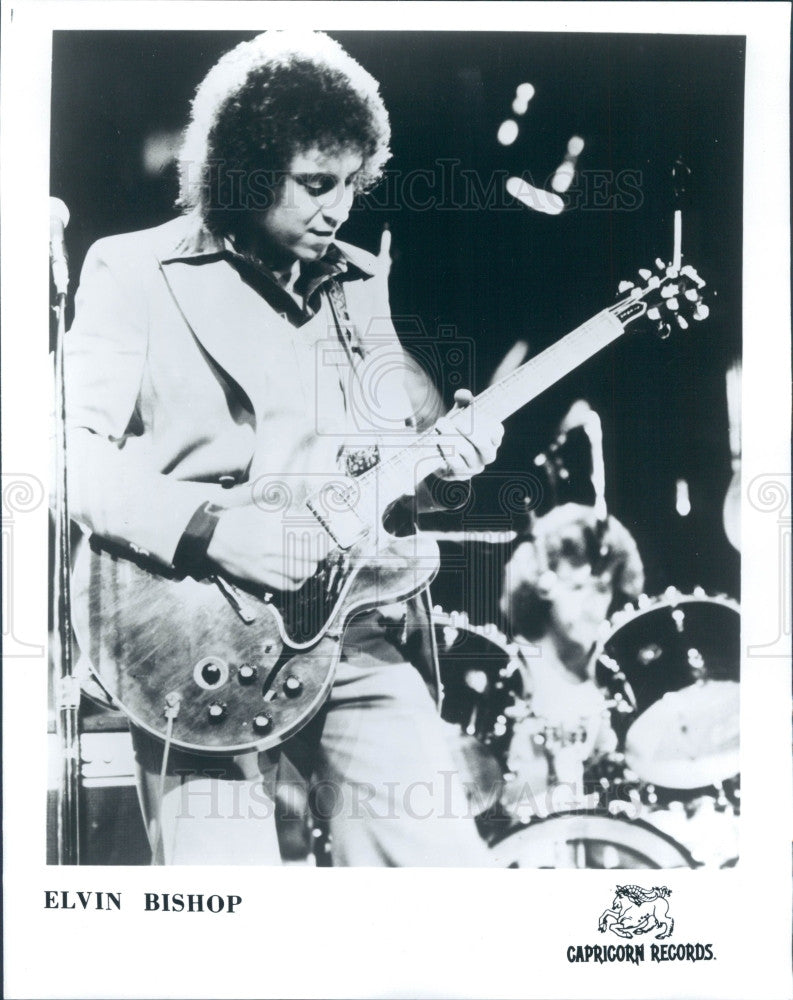 1977 Rock Star Elvin Bishop Press Photo - Historic Images