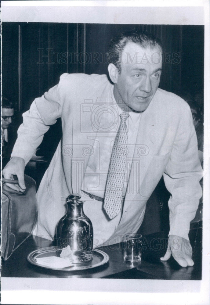 1955 Actor Elliott Sullivan Press Photo - Historic Images