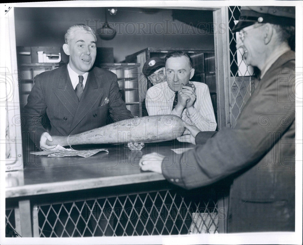 1940 Roosevelt Park Post Office Emmett Sullivan Photo - Historic Images