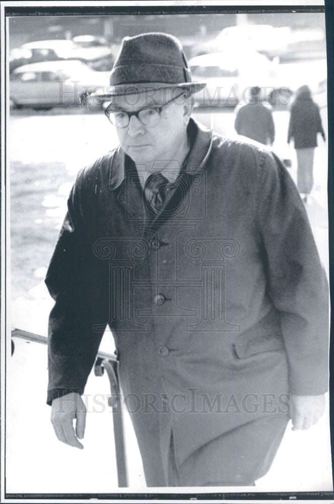 1973 Pres UMW William Turnblazer Press Photo - Historic Images