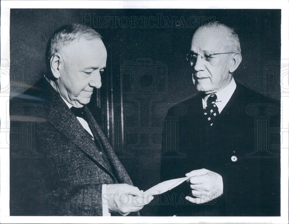 1939 US Ambassador Mexico Josephus Daniels Press Photo - Historic Images