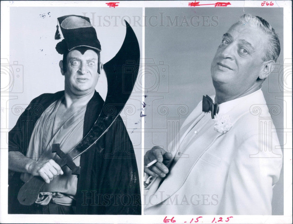 1982 Comedian Rodney Dangerfield Press Photo - Historic Images